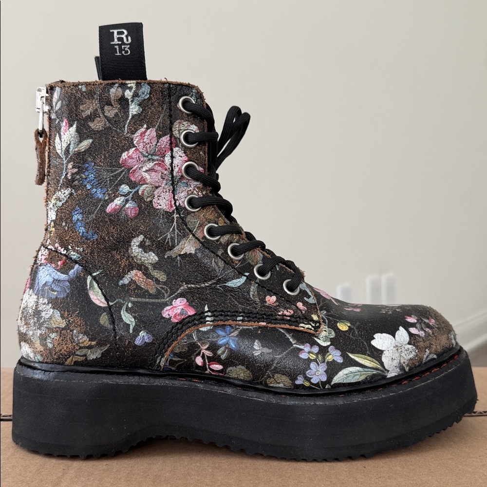 R13 single-stack lace-up boots - Picture 16 of 16